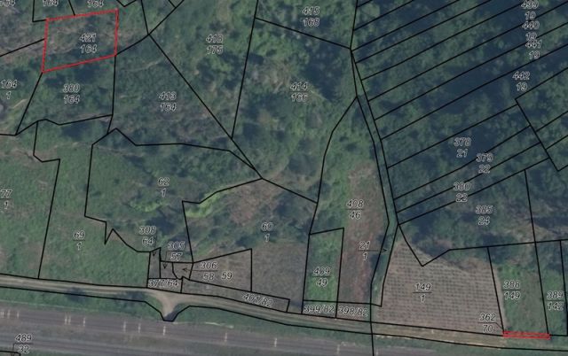 Lageskizze - Zwei Flächen in der Weinbaulage  ́Pommerner Rosenberg´, teilweise ehemalige Weinbergsterrassen