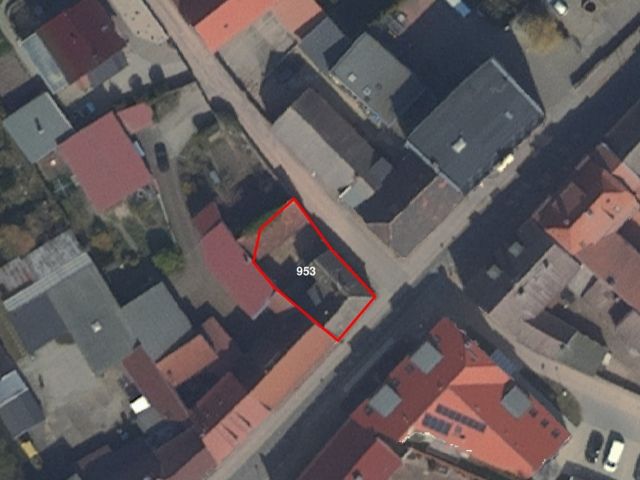 Lageskizze - Leerstehendes Wohnhaus mit Nebengebäude ca. 100 m vom Stadtzentrum entfernt