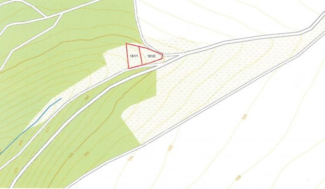 Lageskizze Flurstücke 181/1 und 181/2 - 3 vertragsfreie Flächen im Naturpark Thüringer Schiefergebirge-Obere Saale