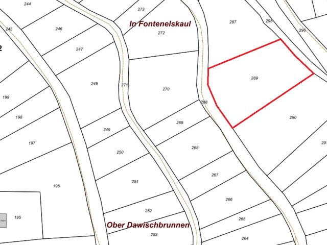 Lageskizze - Weinberg in Eigenbewirtschaftung mit der Rebsorte Riesling im Moseltal **sofortige Nutzung möglich**