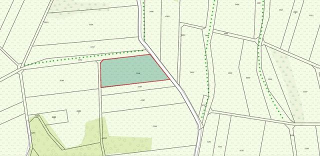 Lageskizze - Bis 30.09.2027 verpachtete Landwirtschaftsfläche in der Rhön