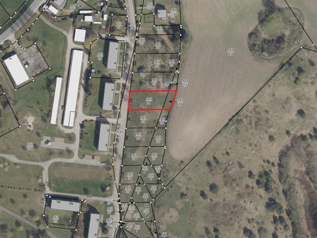 Lageskizze - Vertragsfreies Grundstück im Innenbereich von Langhagen in der Mecklenburgischen Seenplatte - Bauplatz