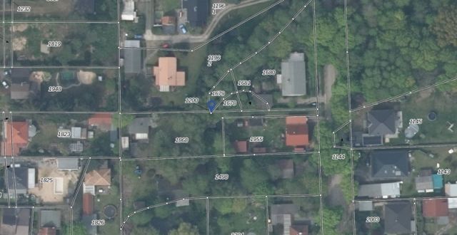 Lageskizze Flurstück 1200 - Waldstreifen mit über 8.700 m² und kleine Splitterfläche im Speckgürtel von Berlin