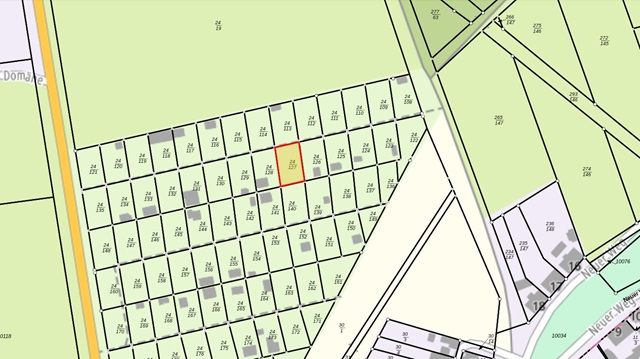 Lageskizze - Vertragsfreier Eigentumsgarten mit einem Aufstellrecht für ein Gartenhaus in einer Kleingartenanlage in Jerichow