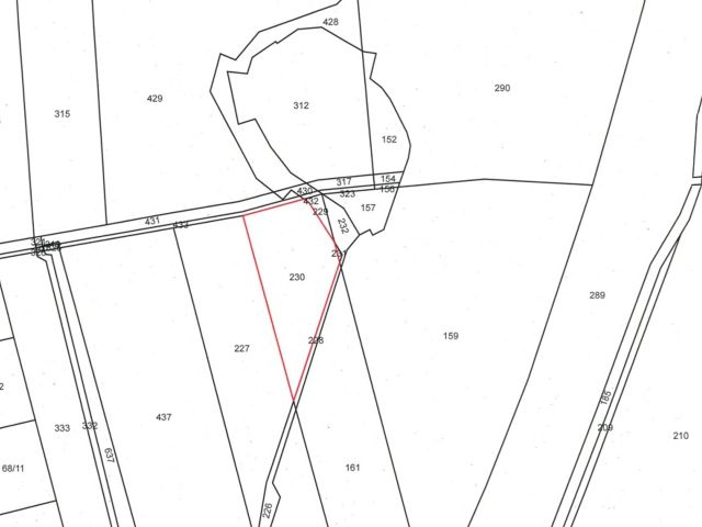 Lageskizze - Bewaldete Fläche an der Tank- und Raststätte Freienhufener Eck West an der A13