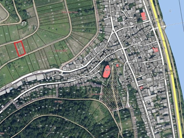 Umgebungsskizze - Vertragsfreier Weinberg mit der Rebsorte Riesling **im alten Weinort an der Mittelmosel**