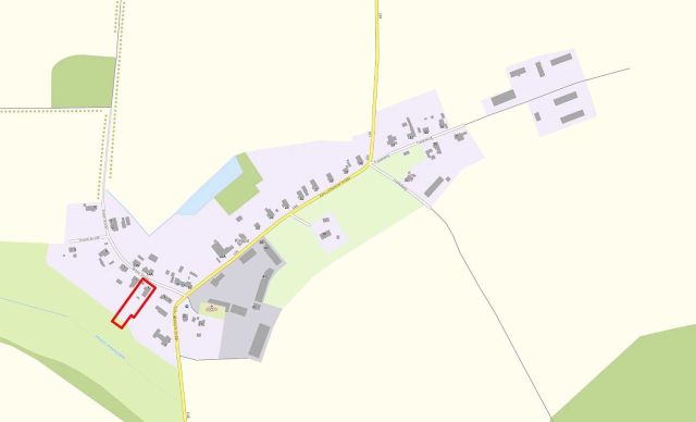 Lage des Verkaufsgegenstandes - Leerstehendes Einfamilienhaus auf großem Grundstück **ca. 30 km östlich von Magdeburg**