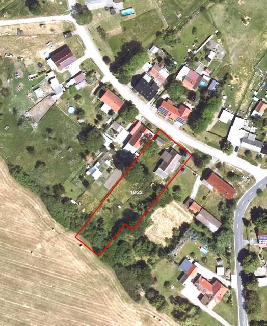 Lageskizze - Leerstehendes Einfamilienhaus auf großem Grundstück **ca. 30 km östlich von Magdeburg**