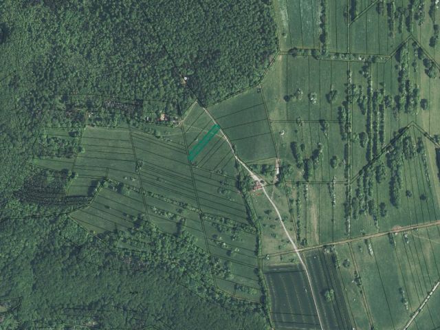 Lageskizze mit Luftbildunterlegung sowie Umgebung - Verpachtete Landwirtschaftsfläche nahe der Wanderhütte Rhön-Brise