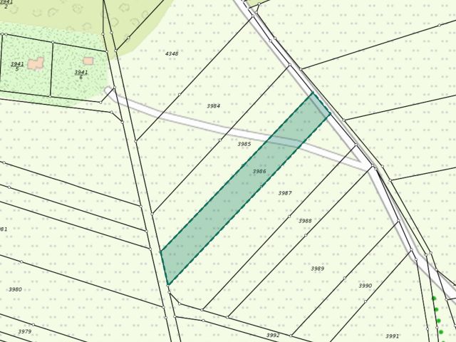 Lageskizze - Verpachtete Landwirtschaftsfläche nahe der Wanderhütte Rhön-Brise