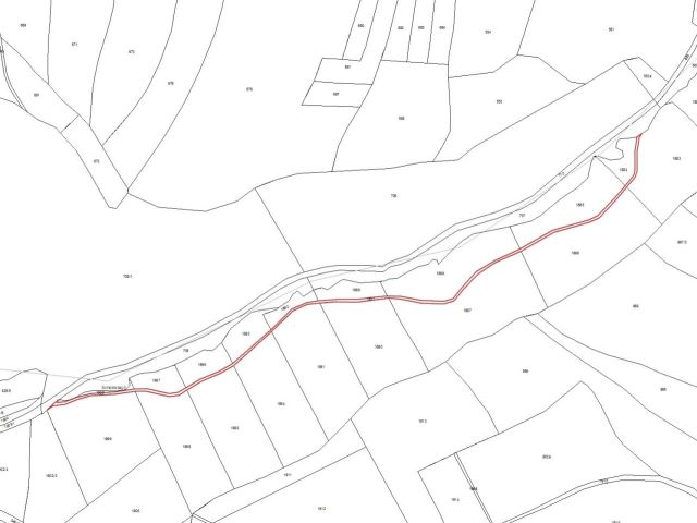 Lageskizze - Unbefestigte Verkehrsfläche entlang des Scheidebaches **vertragslose Nutzung**