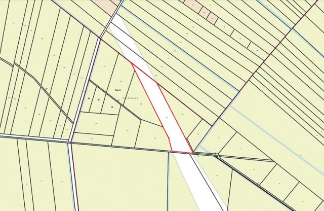 Lageskizze - Vertragsfreies mit Wildwuchs bewachsenes Grundstück mit über 1,4 ha südlich von Berlin
