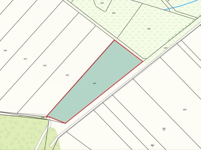 Lageskizze - 1/2 Miteigentumsanteil an einer verpachteten Landwirtschaftsfläche südöstlich der Kleinsiedlung Hetzeberg