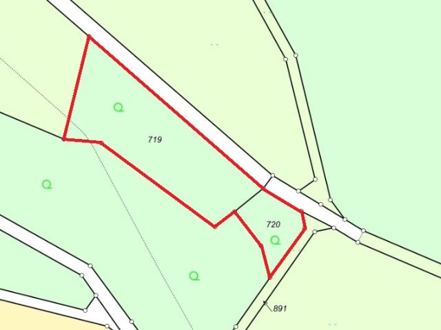 Lageskizze - Vertragsfreies Grundstück mit Gehölzbewuchs im Donnersbergkreis