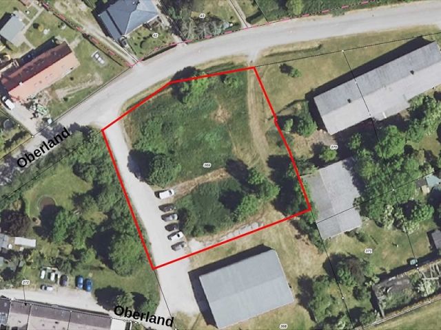 Lageskizze - Unbebautes Grundstück in Ortslage von Warmsdorf