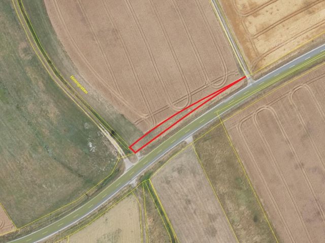 Lageskizze mit Luftbildunterlegung - Grün-/ Landwirtschaftsfläche etwa 1,5 km nördlich des Mains