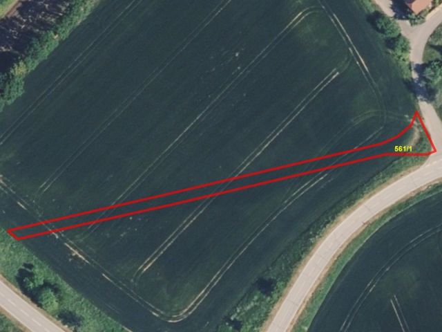 Lageskizze - Vertragslos genutzte Ackerfläche in der Oberlausitz