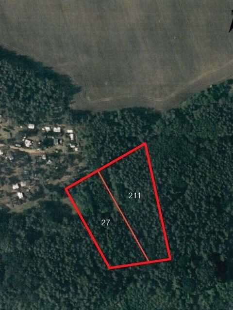 Lageskizze - Forstwirtschaftsfläche ca. 250 m östlich vom ´Großen Lausiger Teich´