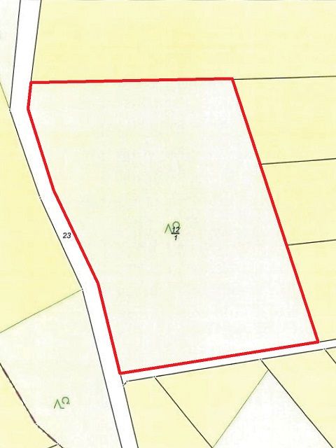 Lageskizze Flurstück 12/1 - 3 Forstwirtschaftsflächen mit insgesamt 3,6 ha