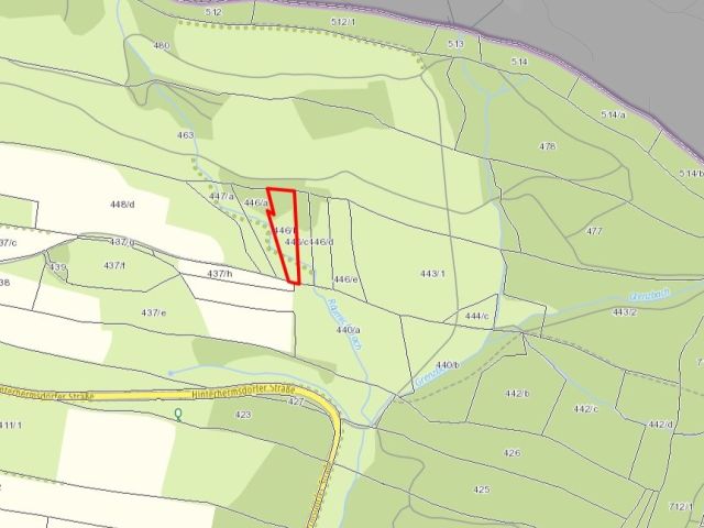 Umgebungsskizze - Grünland- und bewaldete Fläche im Landkreis Sächsische Schweiz-Osterzgebirge