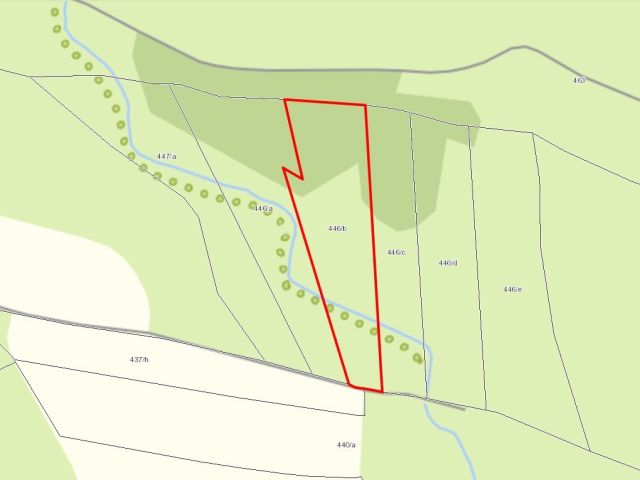 Lageskizze - Grünland- und bewaldete Fläche im Landkreis Sächsische Schweiz-Osterzgebirge