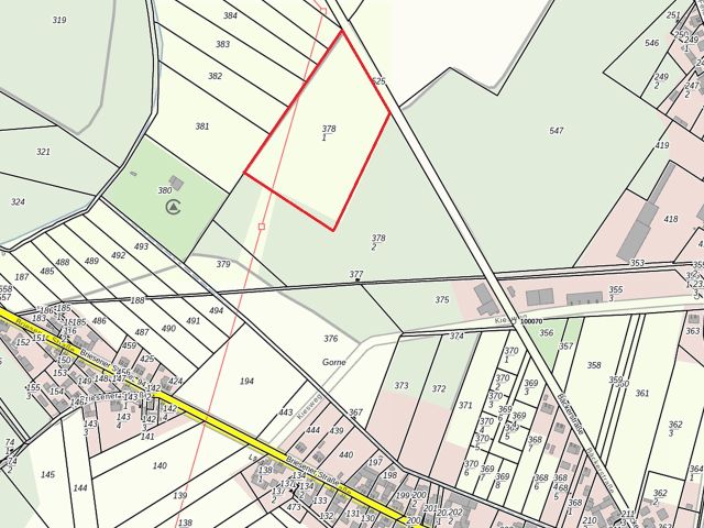 Lageskizze - Über 1,7 Hektar Landwirtschaftsfläche am westlichen Ortsrand