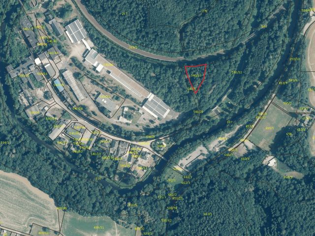 Umgebungsskizze - Ehemaliges Wohngebäude mit separater Garage zwischen Chemnitz und Plauen