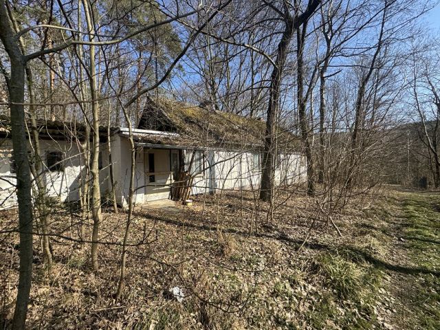 Blick auf Verkaufsobjekt und Umgebung - Ehemaliges Wohngebäude mit separater Garage zwischen Chemnitz und Plauen