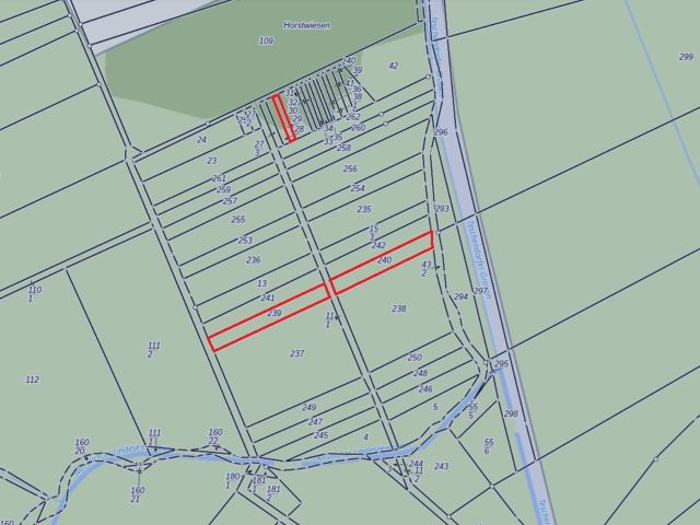 Lageskizze - Vertragslos genutzte Grünland-/ Landwirtschaftsflächen **etwa 19 km vom Oranienburger Zentrum entfernt**