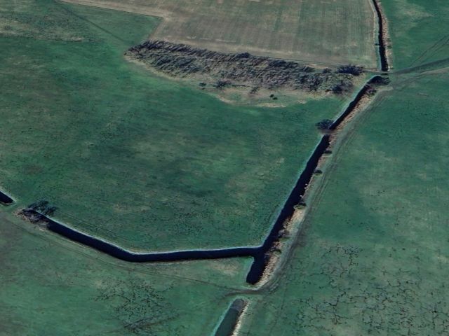 Lage Verkaufsflächen und Umgebung - Vertragslos genutzte Grünland-/ Landwirtschaftsflächen **etwa 19 km vom Oranienburger Zentrum entfernt**