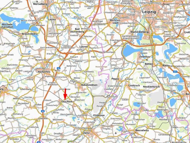 Lage des Verkaufsgegenstandes - Leerstehendes Wohn- und Geschäftshaus