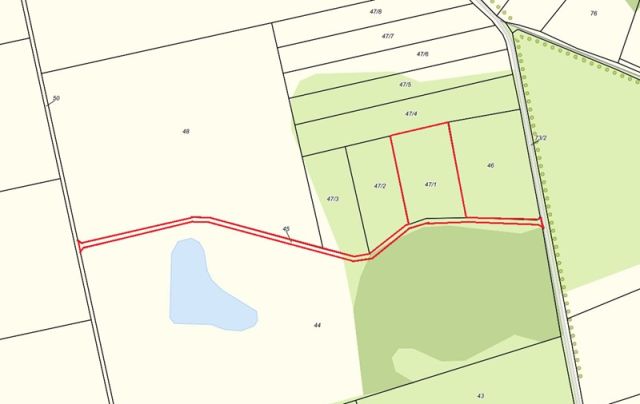 Lageskizze - Großes bis 30.09.2025 verpachtetes Freizeit-/Gartengrundstück in der Sternberger Seenlandschaft