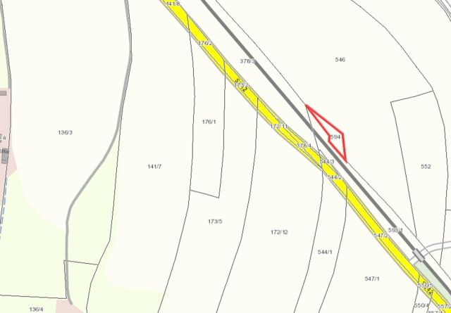 Umgebungsskizze - Landwirtschaftsfläche im Landkreis Mittelsachsen - vertragslos genutzt