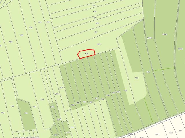 Lageskizze Flurstück 679 - Splitterflächen bei Schmorkau