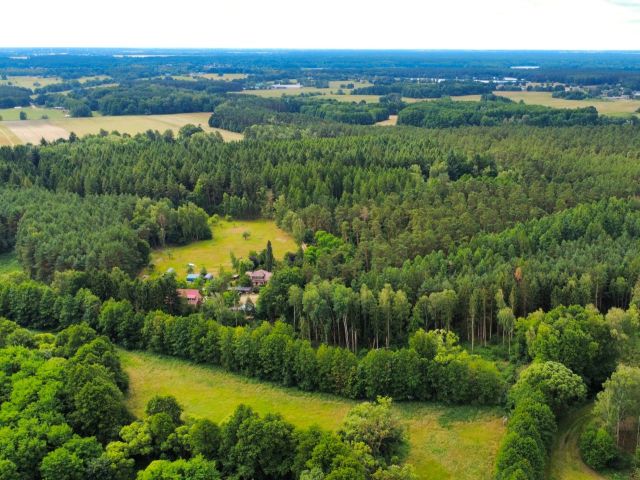 Lage des Verkaufsgegenstandes - 23,6 ha große Waldfläche nebst Wohngebäude, Garage und Scheune **vertragsfrei**