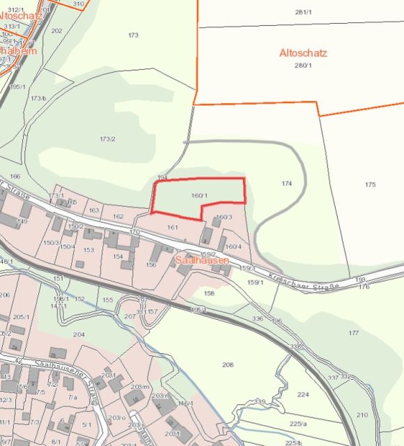 Lageskizze - Naturbelassene Gehölz- und Grünfläche in Oschatz zwischen Dresden und Leipzig