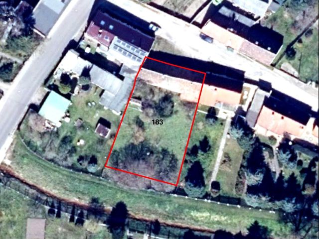 Lageskizze - Ruinöses Wohnhaus in Bad Schmiedeberg **ehemals Einfamilienreihenmittelhaus**
