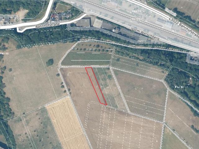 Umgebungsskizze - Landwirtschaftsfläche im Landkreis Limburg-Weilburg