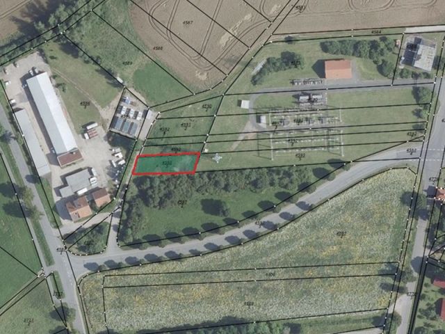 Lageskizze - Bis 31.12.2027 verpachtete Landwirtschaftsfläche in einem gewerblich genutzten Gebiet in Ohrdruf