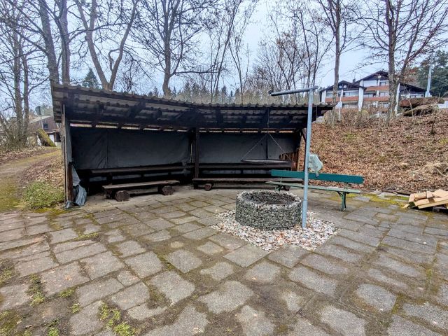 Grillplatz auf Flurstück 40/5 - 2/110 Miteigentumsanteil an Erholungsflächen im Familiendorf Waldachtal **teilweise vertragslose Nutzung**