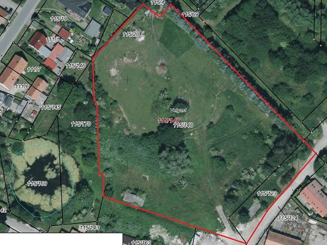 Lageskizze - Über 1,1 ha großes Grundstück umgeben von bebauten Flächen nahe Stralsund und der Ostsee - teilweise vertragslos genutzt