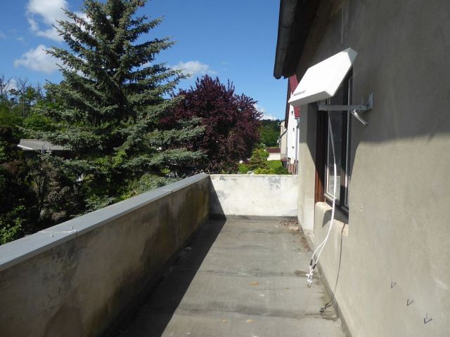 Balkon - Leerstehende Doppelhaushälfte mit Garage zwischen Wernigerode, Halberstadt und Quedlinburg