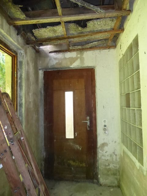 Innenansicht Hauszugang im OG - Leerstehende Doppelhaushälfte mit Garage zwischen Wernigerode, Halberstadt und Quedlinburg