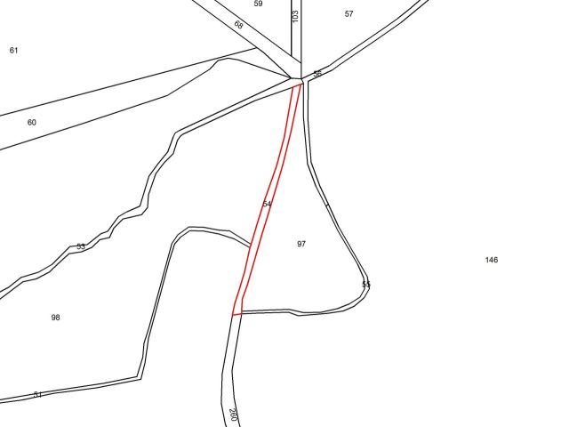 Lageskizze Flur 3 Flurstück 54 - Vertragsfreie Splitterflächen bei Langnow