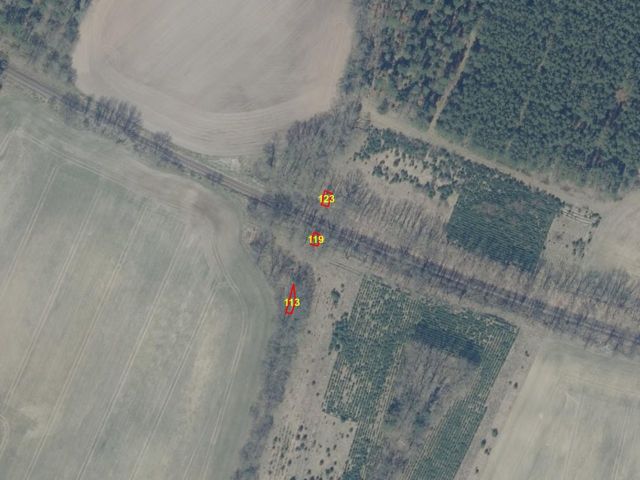 Flur 2 Flurstücke 113, 119 und 123 - Vertragsfreie Splitterflächen bei Langnow