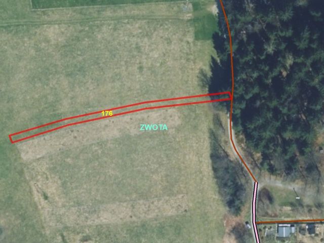 Lageskizze - 1/5 MEA an einer Landwirtschaftsfläche - vertragslose Nutzung