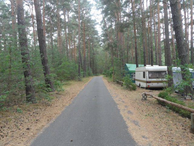 Blick in die benachbarte Straße 