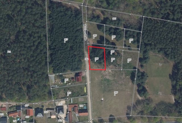 Lageskizze - Vertragsfreies Grundstück nahe des ´Wolziger Sees´ sowie etwa 31 km südöstlich der Berliner Stadtgrenze