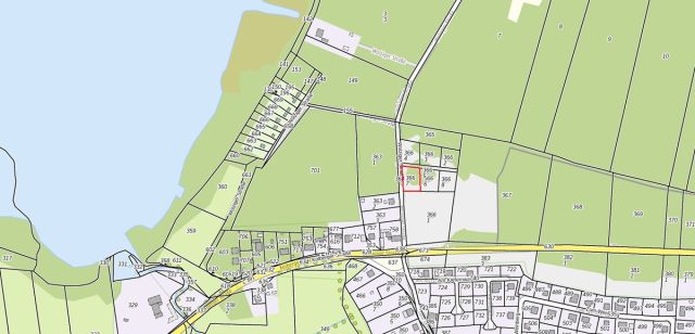 Umgebungsskizze - Vertragsfreies Grundstück nahe des ´Wolziger Sees´ sowie etwa 31 km südöstlich der Berliner Stadtgrenze