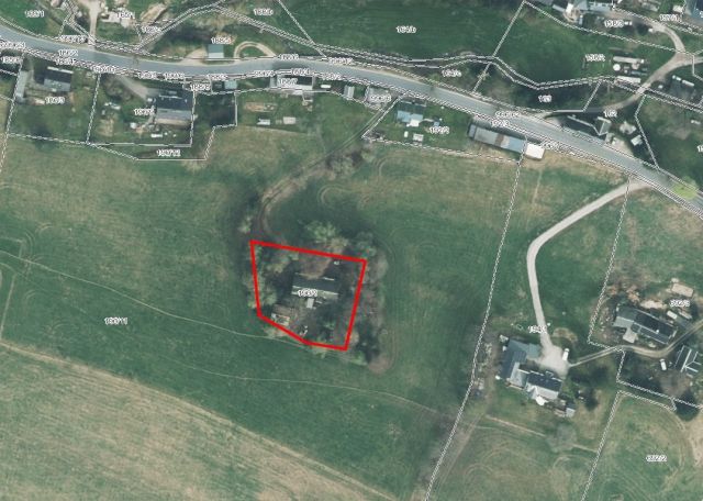 Lageskizze - Großes Grundstück mit baufälligem Wohnhaus in idyllischer, ruhiger Lage im Erzgebirge